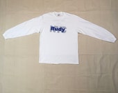 vintage 90s rudy guliani NYC lets keep it going long sleeve anvil cotton t shirt made in usa xl