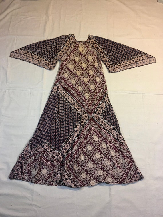 Gauze Cotton Dress Cotton Caftan Gauzy Summer Dress Angel Sleeves Kaftan Handmade Kaftan