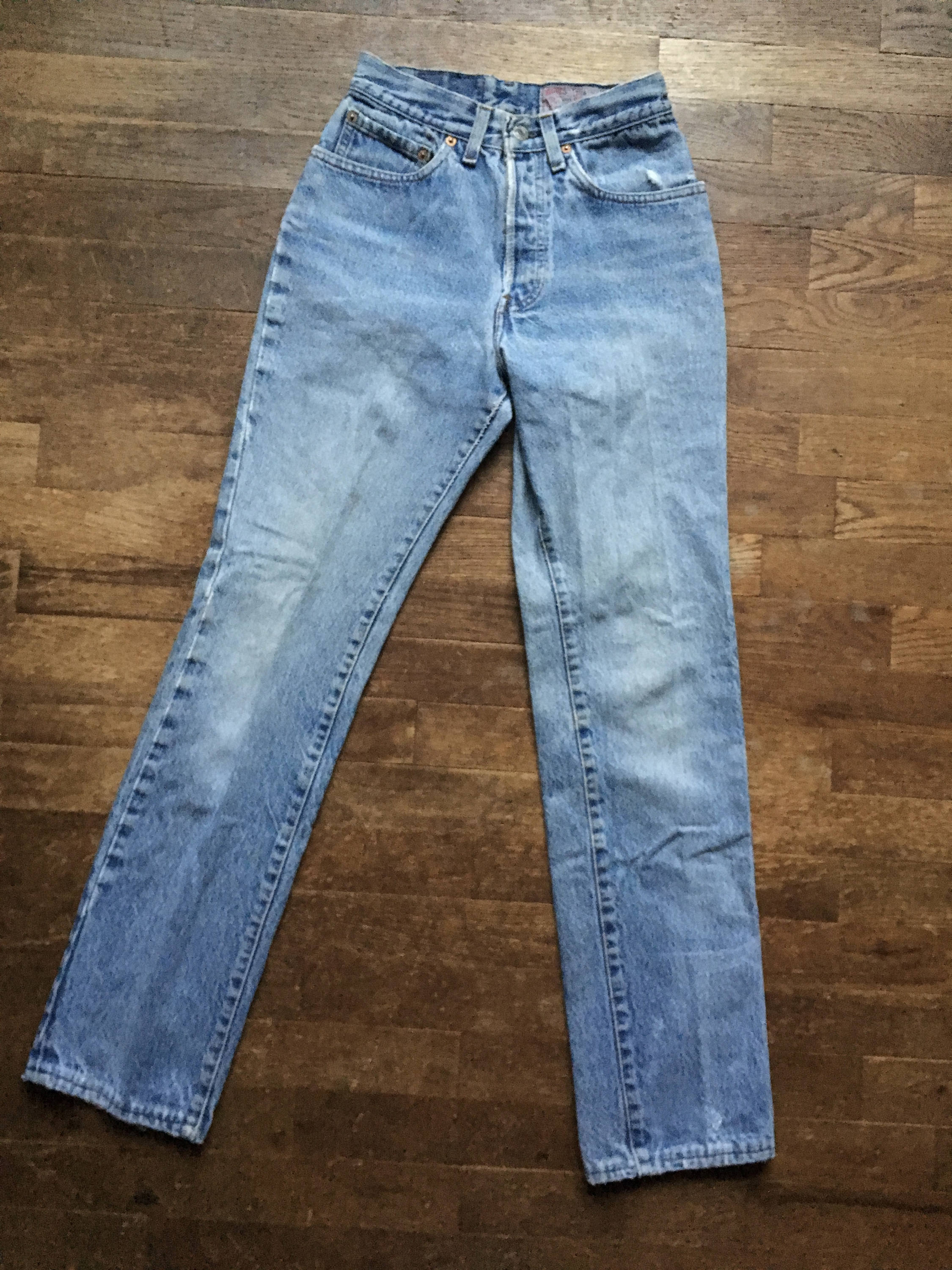 Vintage levis 501 xx barra negra hecha usa wash instrucciones | Etsy España