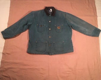 星タグ Carhartt ミシガンチョアコート 80s〜90s アメリカ製