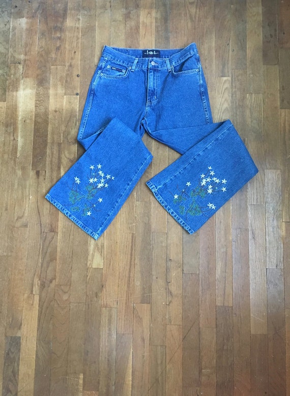 lei drawstring jeans