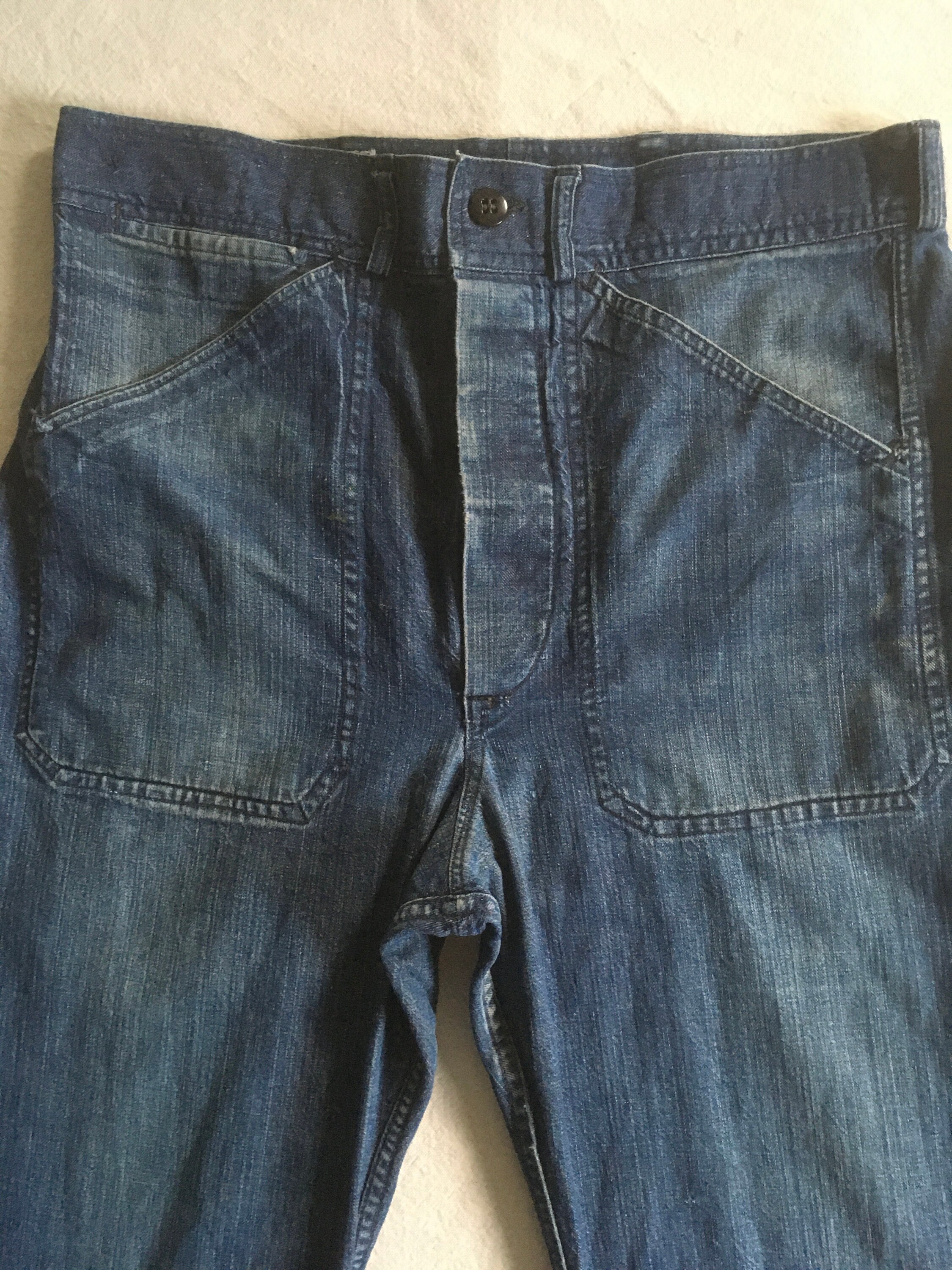 パンツ 40s USN salvage pants overall US.NAVY パンツ 40s USN salvage pants overall US.NAVY Vintage 1940s