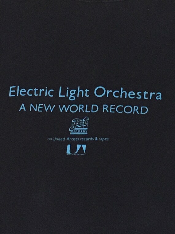 Vintage 70s Elo Electric Light Orchestra a New World Record