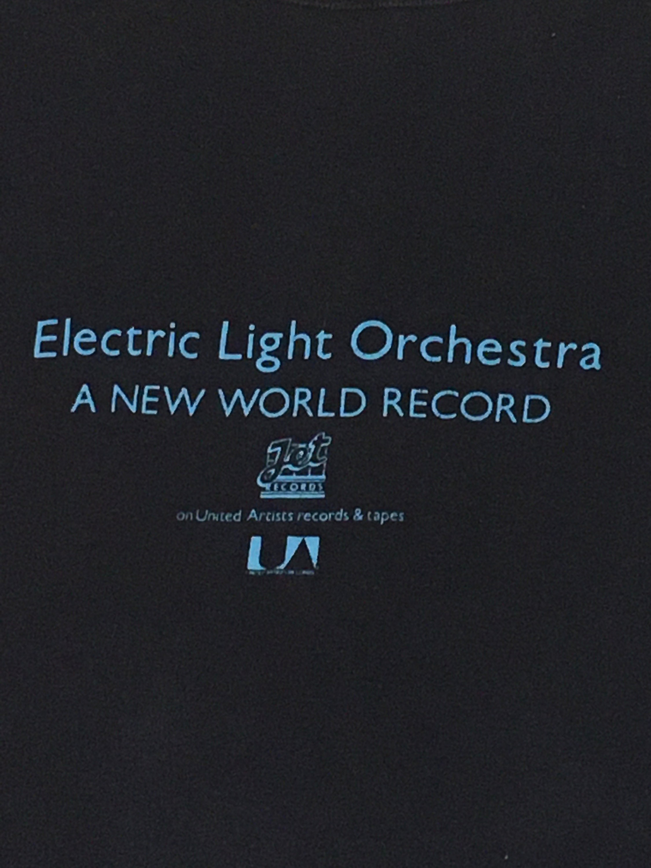 70s ELO Tシャツ ユニットアーティスト ELO】ロックTシャツ メンズ バンドTシャツ メンズ ELECTRIC