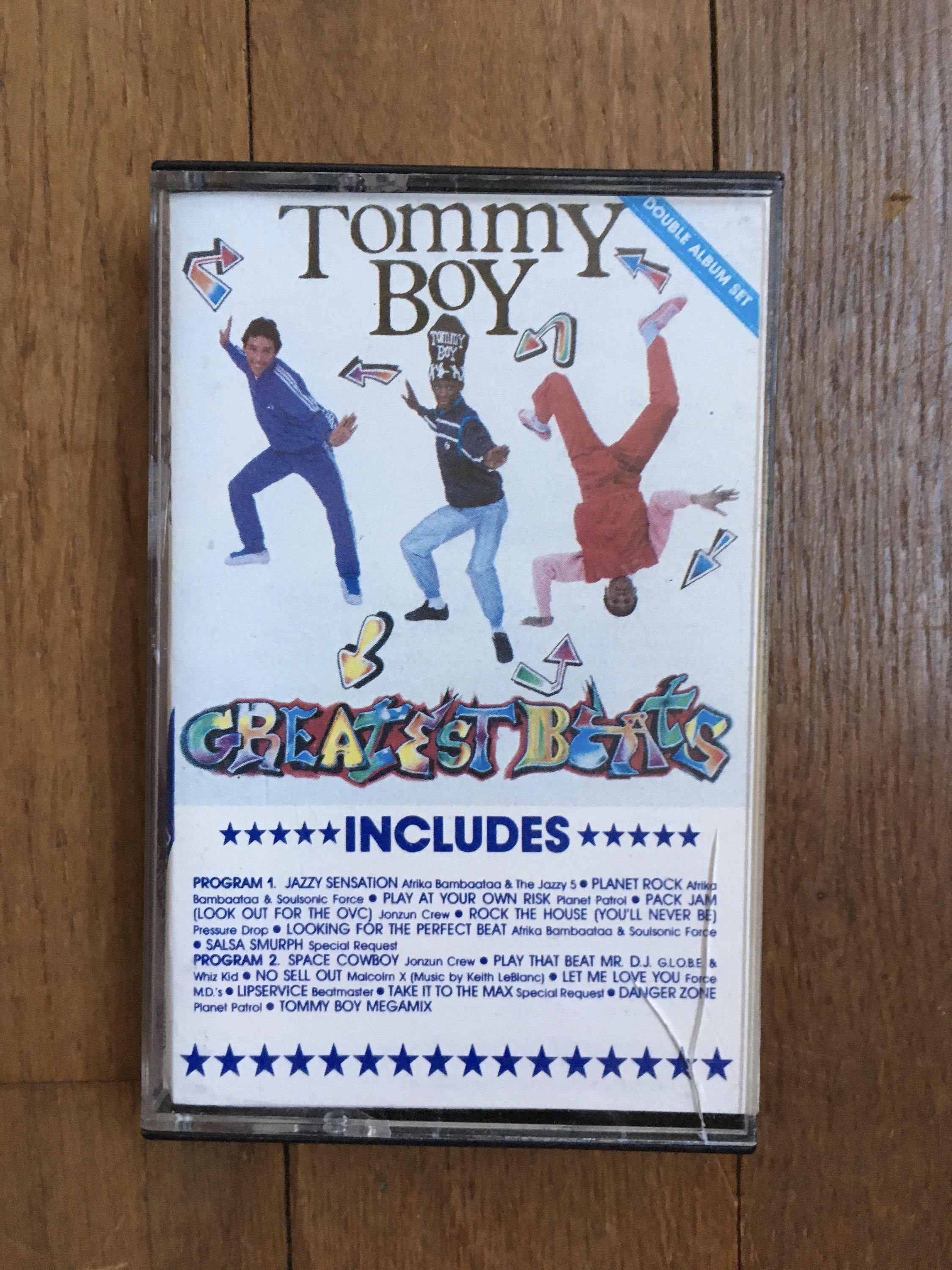 Vintage 80s 1985 Tommy Boy Music Greatest Beats Double Album Set