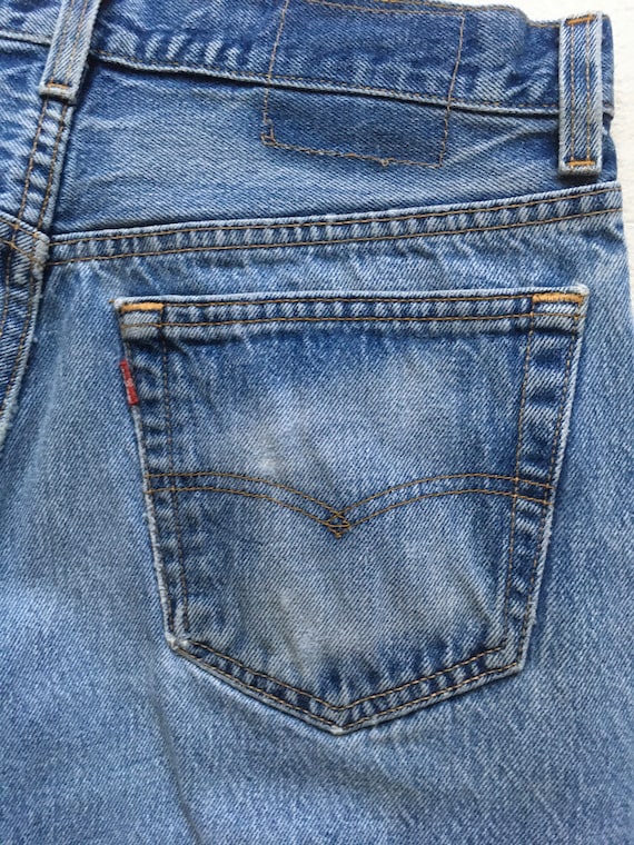 vintage levis 501 made in usa blue jeans 32 x 29 - image 9