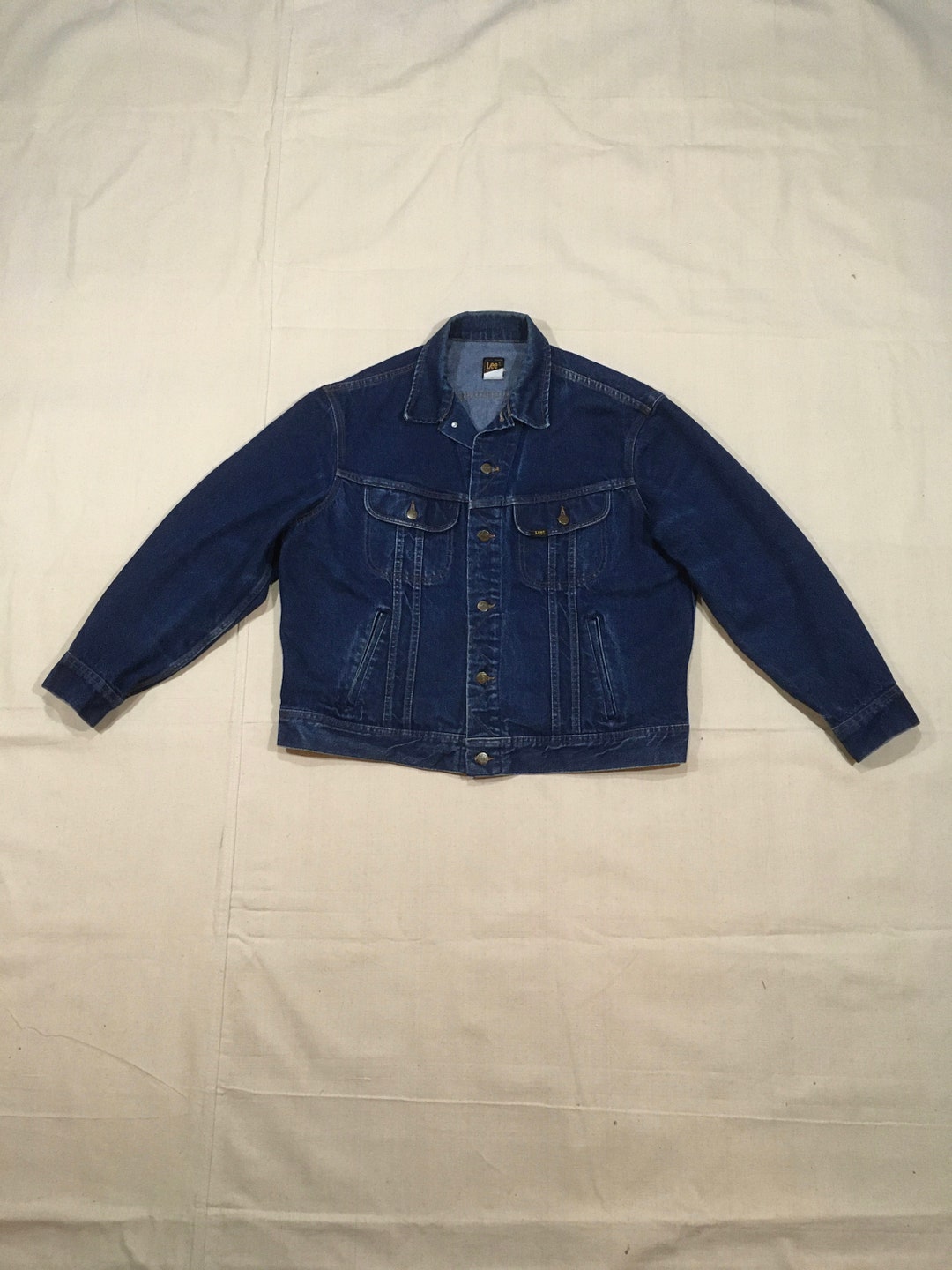 LEE RIDERS Denim Jacket G Jean L Blue dark blue 0424 Japan