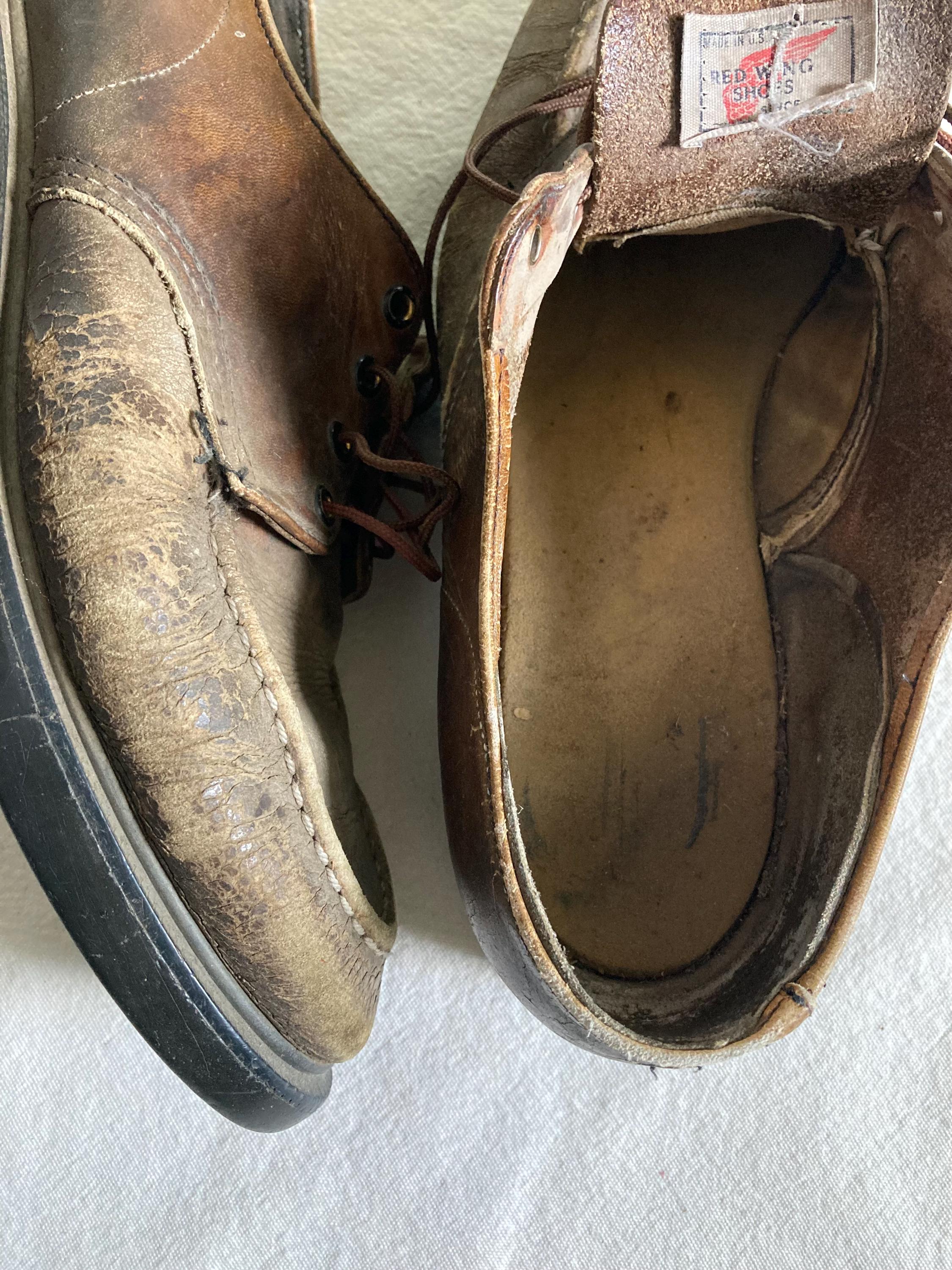 靴 REDWING Garageman Made in USA Vintage. Red Wing 9202 Garageman Oxford Beckman Postman Foreman Super rare