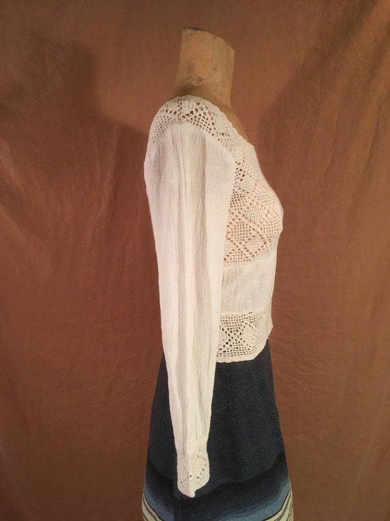 vintage 70s neeta fashions womens indian cotton s… - image 5