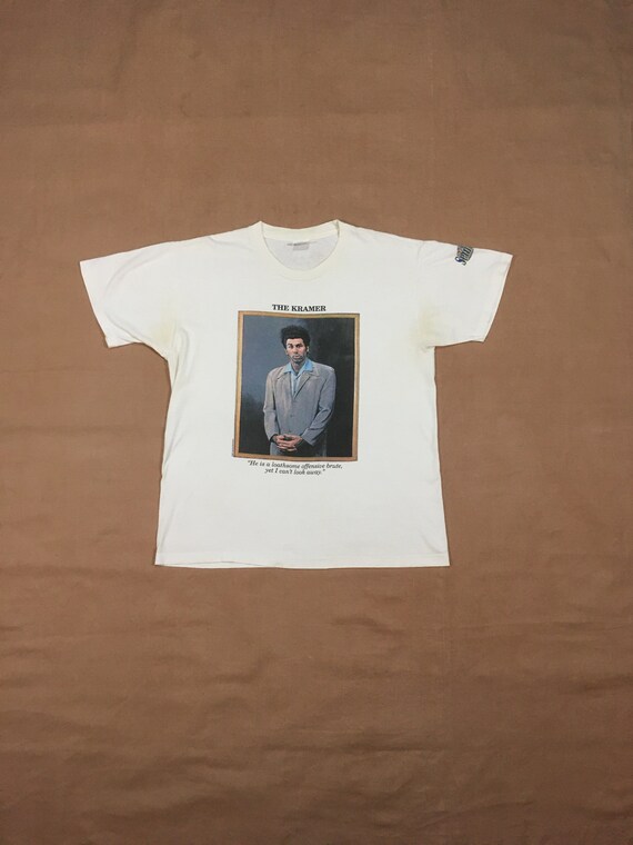 vintage 90s Seinfeld 1993 Kramer portrait loathsom