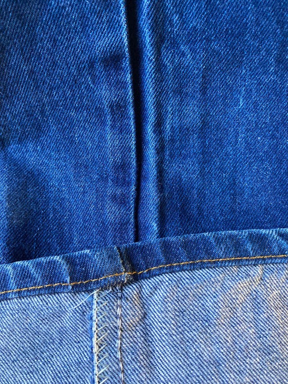 Vintage 70s 80s Levis 20505 0217 Blue Jeans Zip Waist 28 Made in