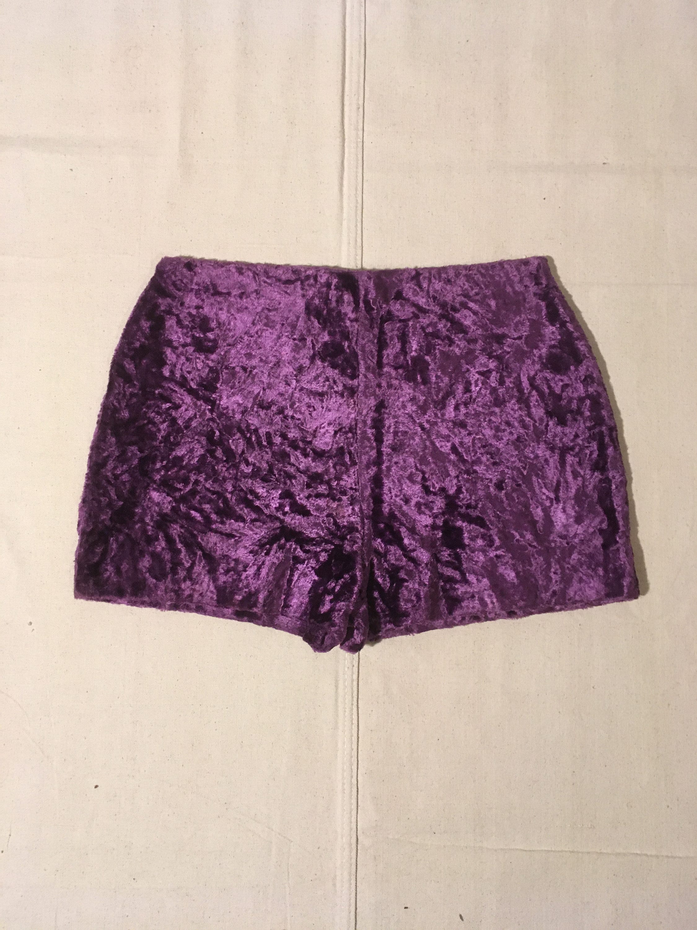 Crushed Velvet Shorts -  Israel