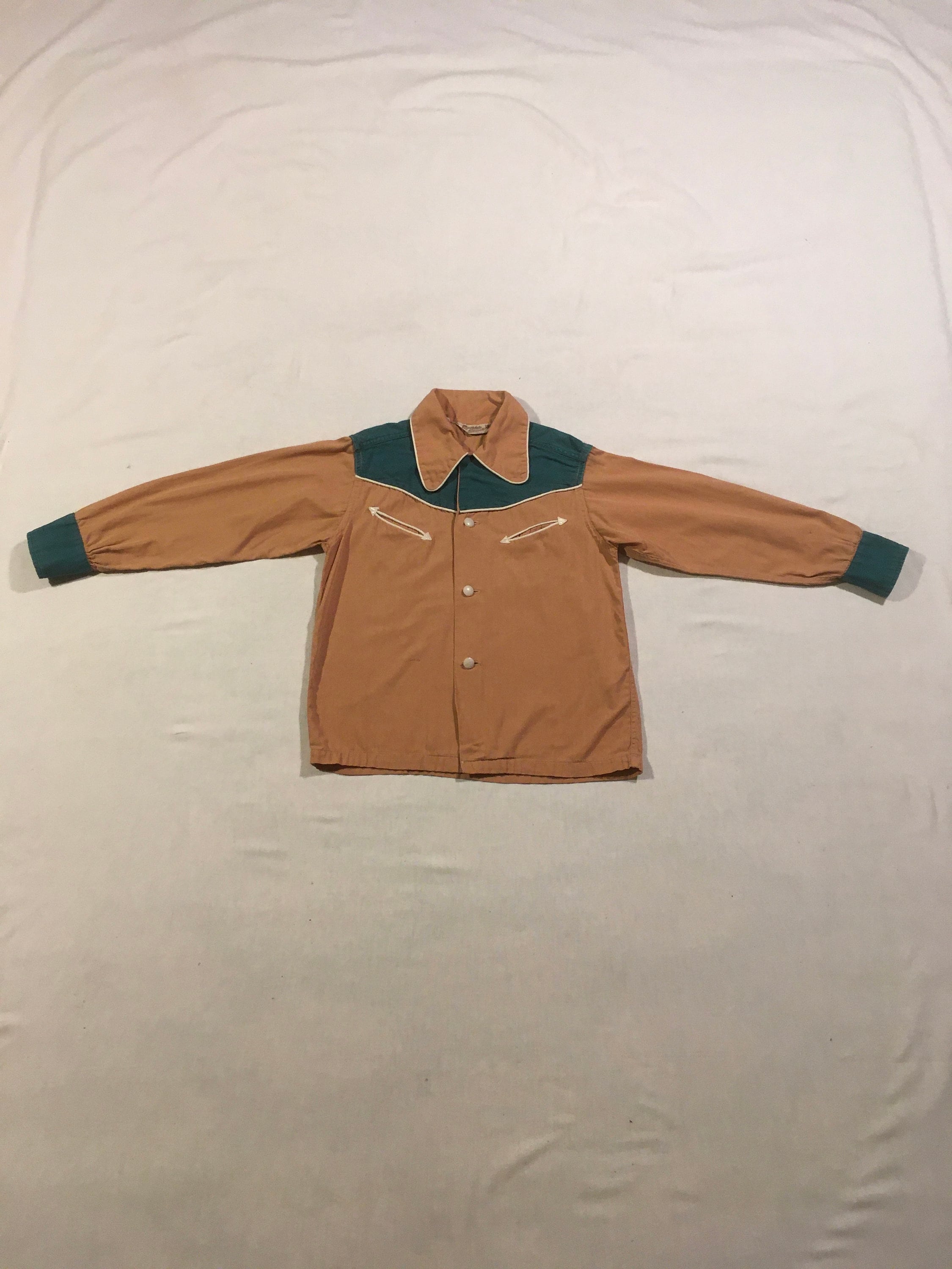 Vintage 50s Arrow Contour Tailored Sanforized All Cotton Loop