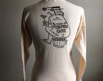 vintage 60s vesuvio cafe san francisco shirt beat generation historical north beach bar hippie cafe windsor tee bohemian 1960s hang out