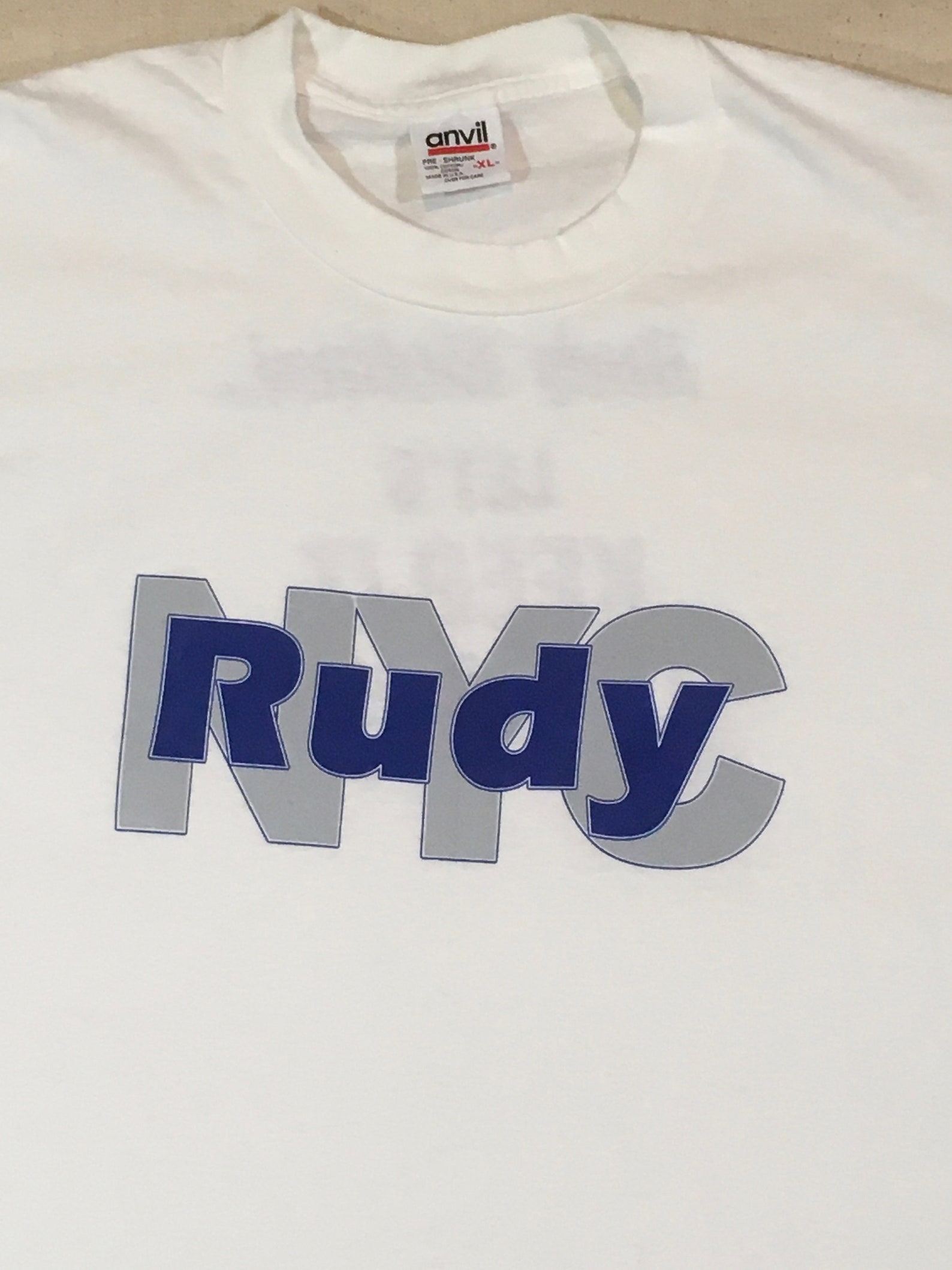 Keep Rudy Vintage 90s Rudy Guliani NYC Lets Keep It Going Long Sleeve Anvil ...