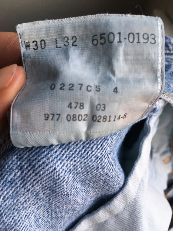 Vintage Levis 501 Blue Jeans Made in 