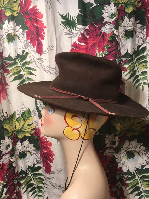 Vintage NIB Resistol Western XXX Beaver Women\'s Self Conforming Cowboy Hat s-l400.jpg main image 3