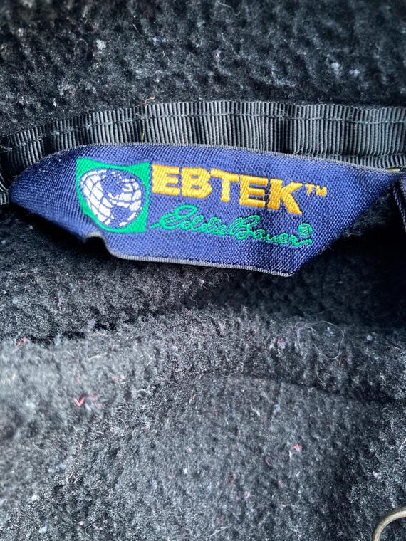 Vintage 90s Ebtek Fleece 1/4 Zip Pullover Eddie Bauer Outdoor