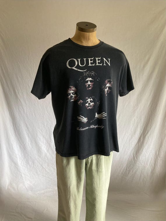 vintage y2k queen bohemian rhapsody faces t shirt… - image 1