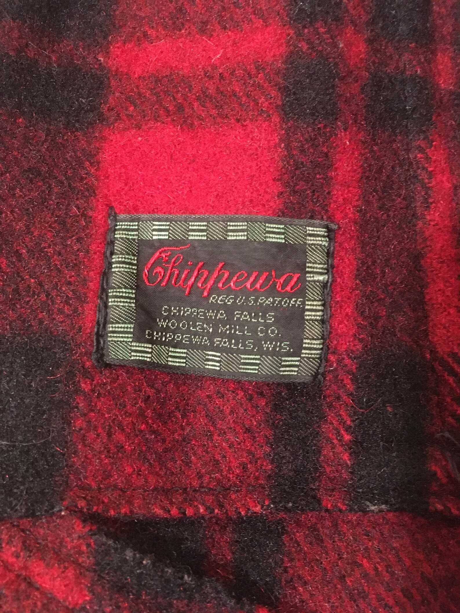 Vintage 50s Chippewa Mackinaw Cruiser Winter Wool Shadow Plaid | Etsy