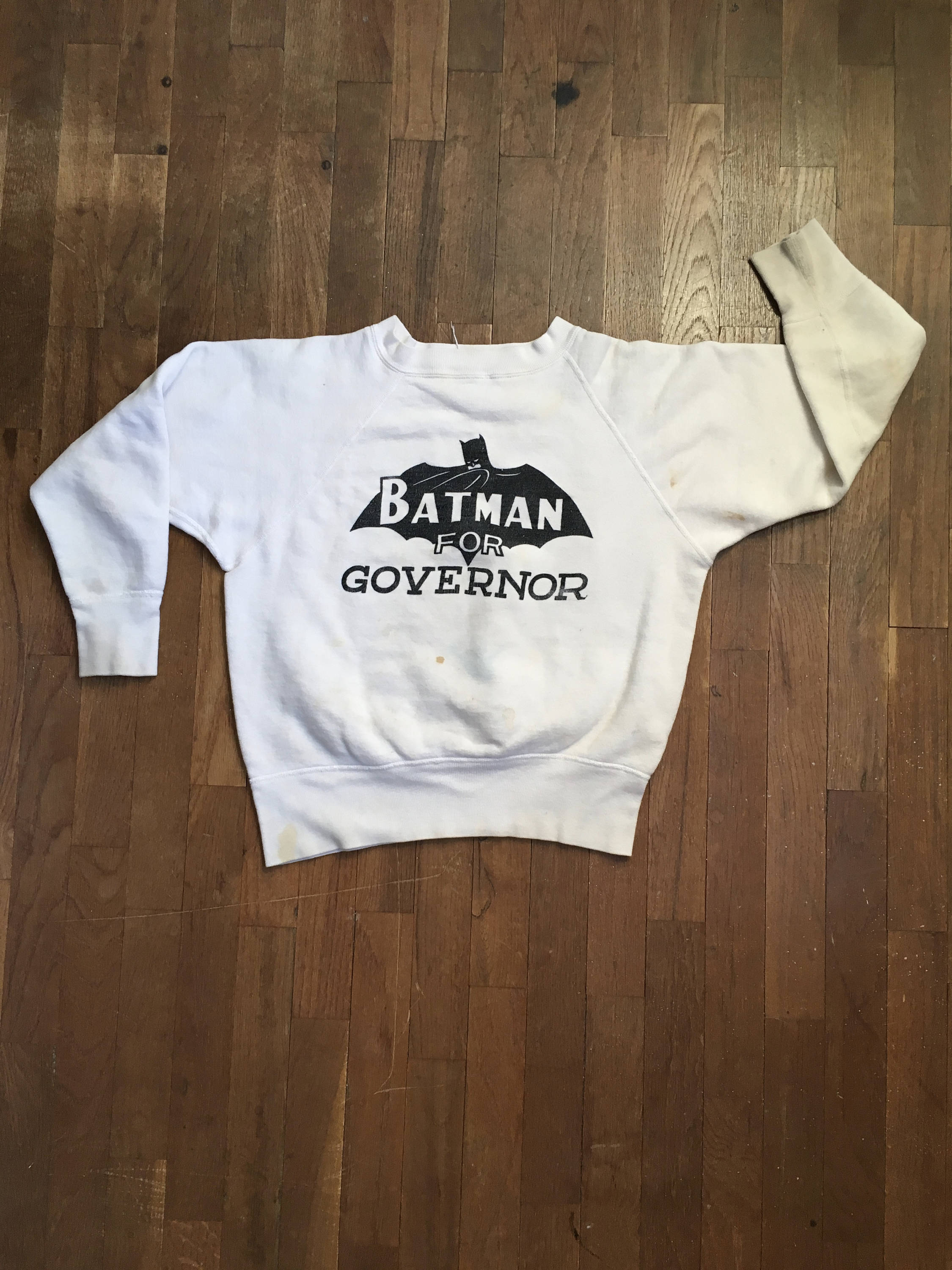 1966/BATMAN FOR GOVERNOR/スウェットシャツ
