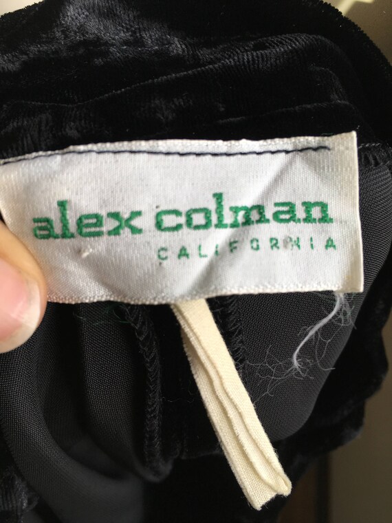 vintage 70s alex colman california high waist wid… - image 5