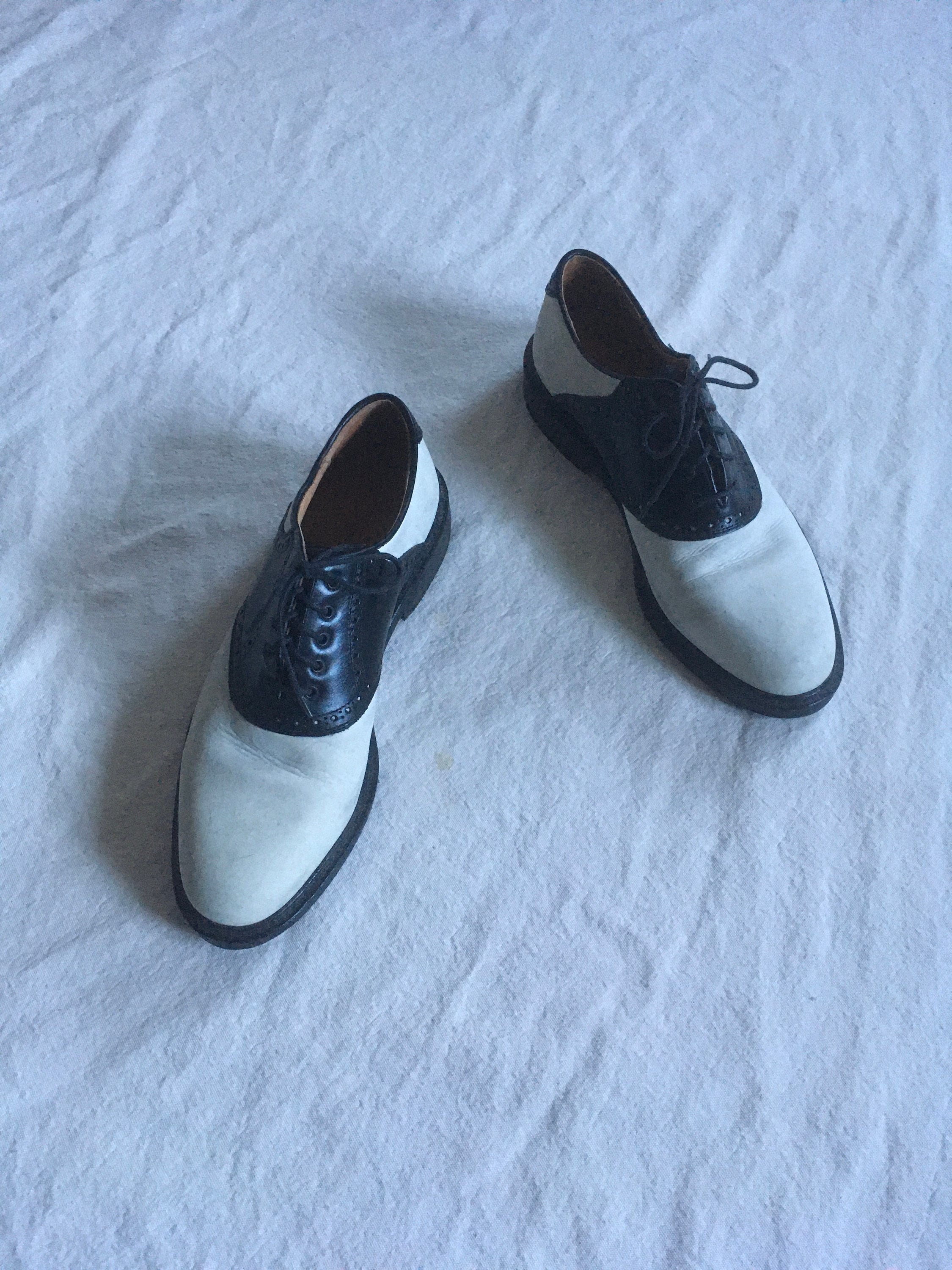 Beautiful Handmade Men Two Tone Blue & White Leather Formal Shoes, Men –  theleathersouq