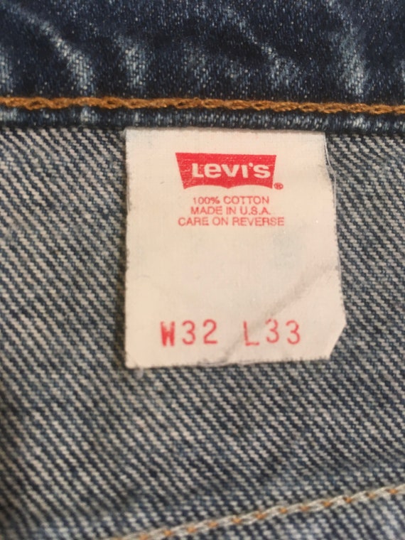 vintage levis 517 0217 blue jeans made in usa 30 … - image 5