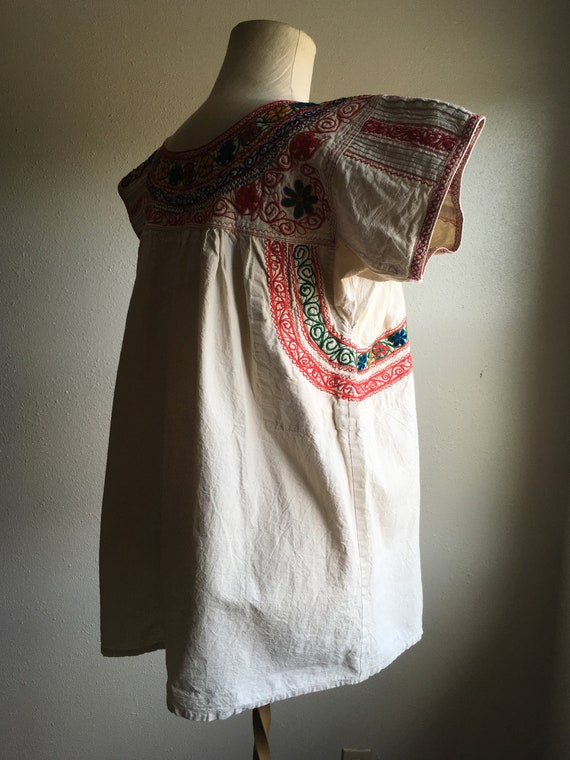 vintage handmade embroidered Zapotec Oaxaca Guilo… - image 5