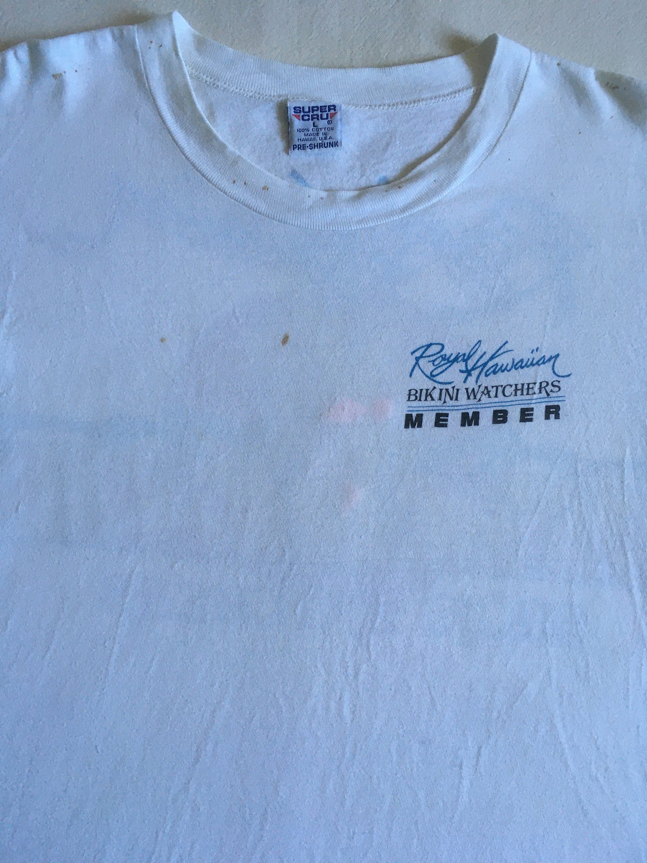 ☆90s USA製 B.Y.C BIKINI WATCHERS ハワイ Tシャツ - トップス ☆90s USA製 B.Y.C BIKINI WATCHERS ハワイ Tシャツ - トップス