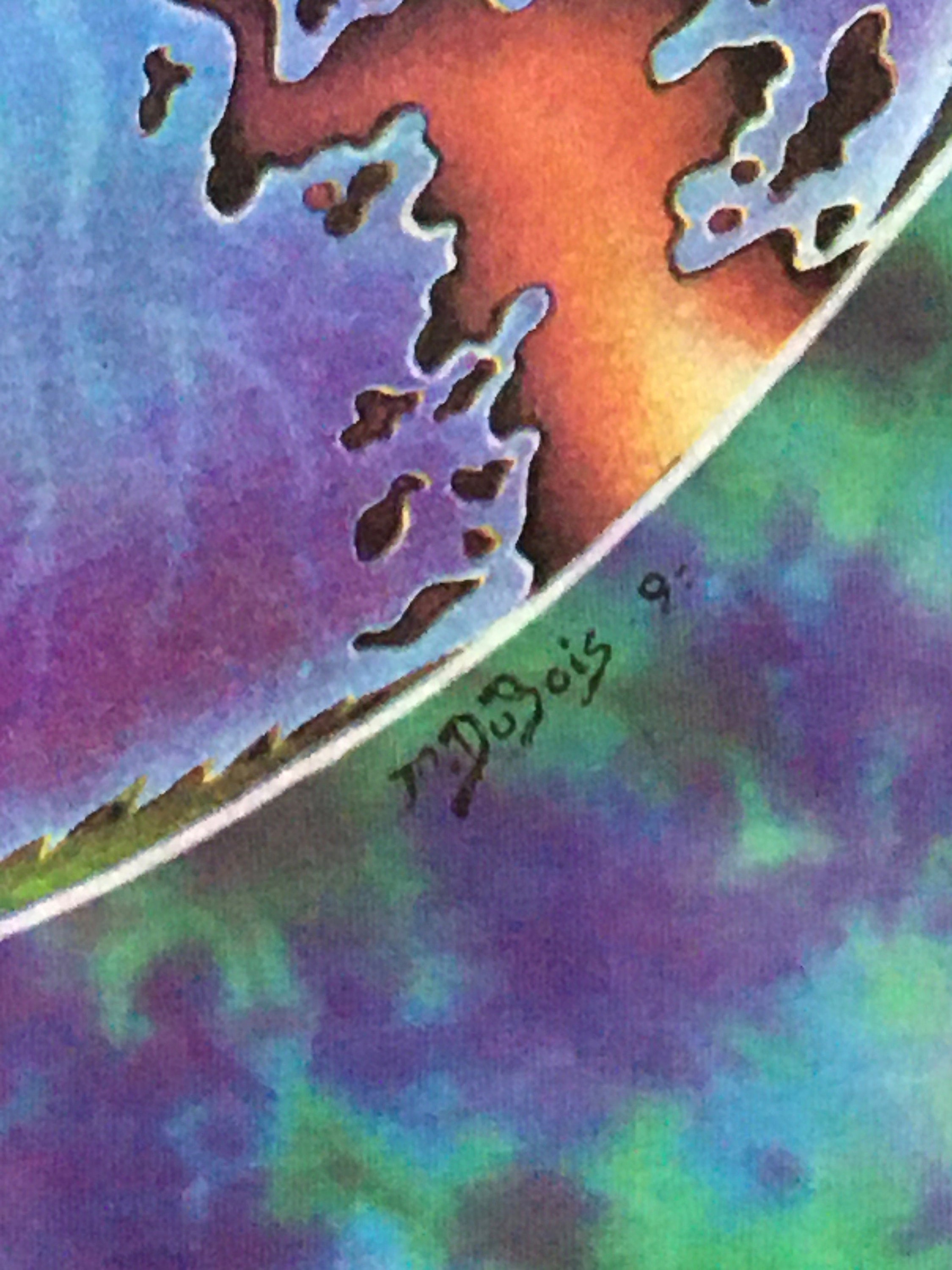 Vintage 90s Michael Mike Dubois Not Fade Away 1993 Tie Dye