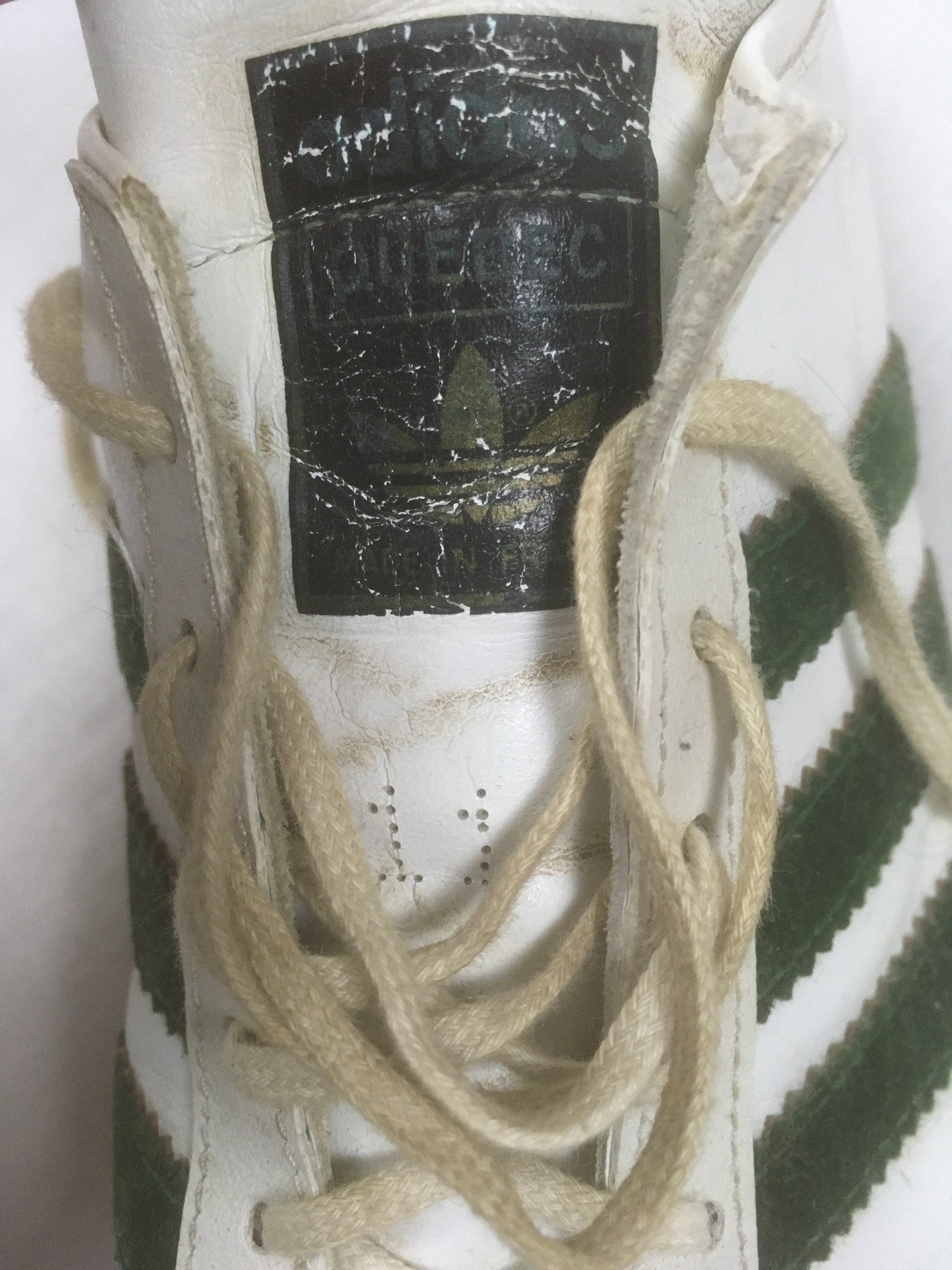 Vintage 70er Jahre Adidas quebec Sneakers Track Spike Made in France 11 1970er Jahre archive Etsy
