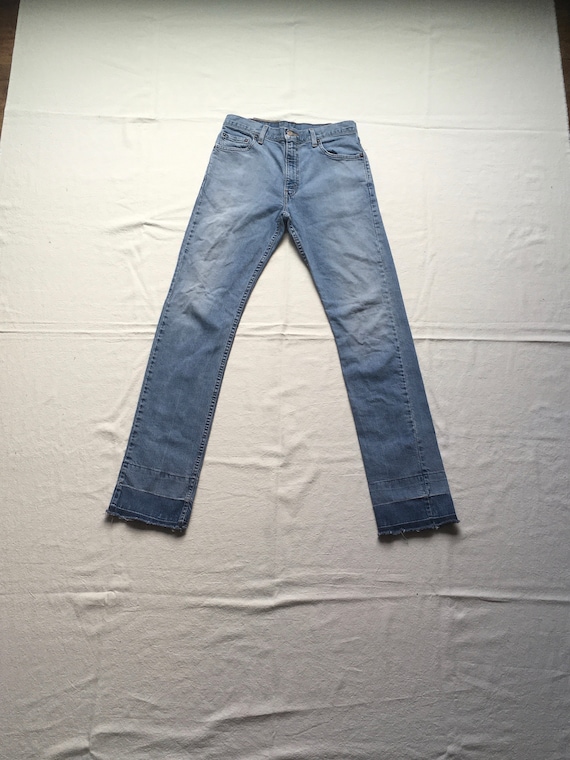 Vintage Levis 505 Made in Usa Raw Hem 