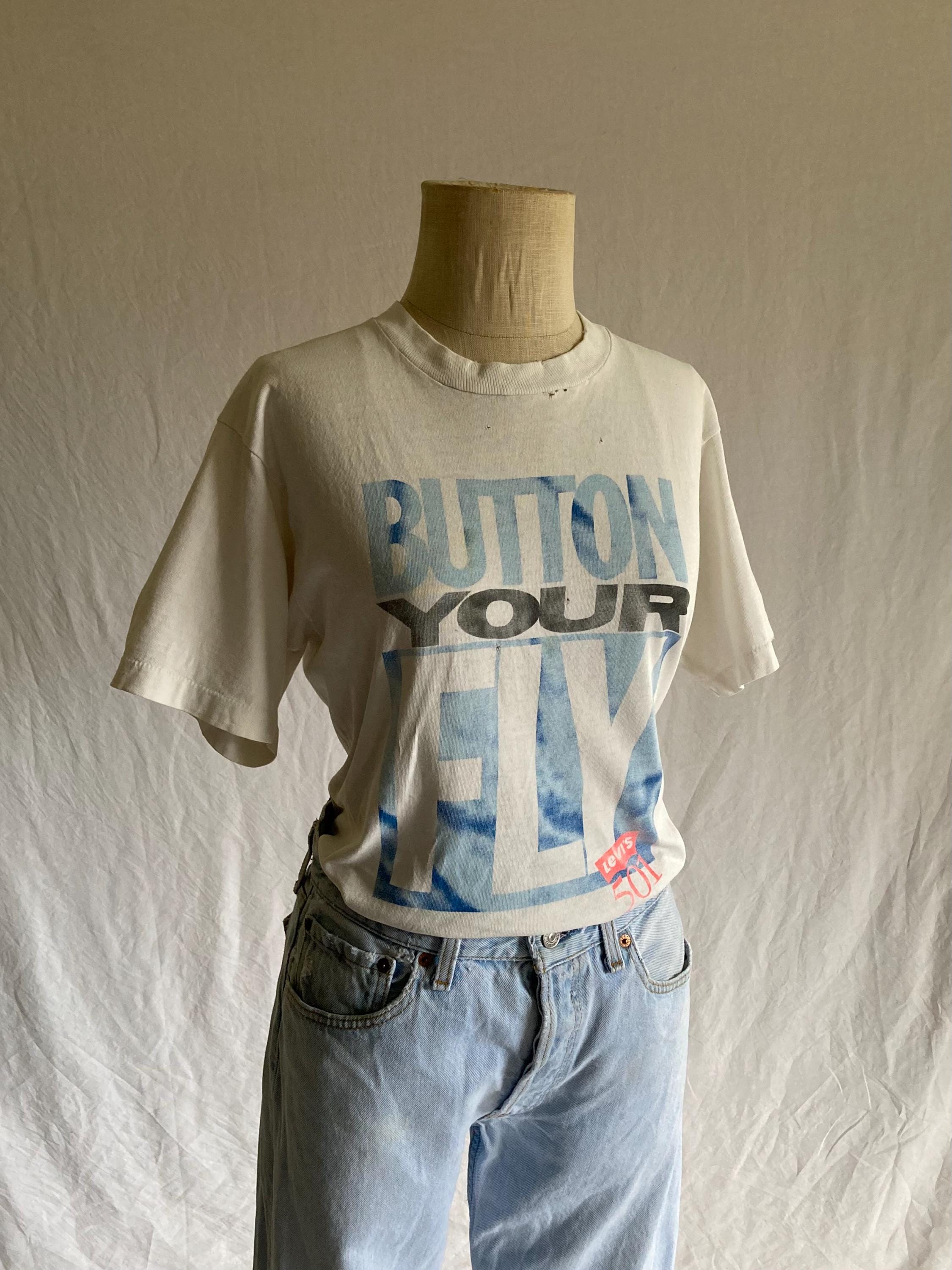 Button Your Fly Tshirt - Etsy