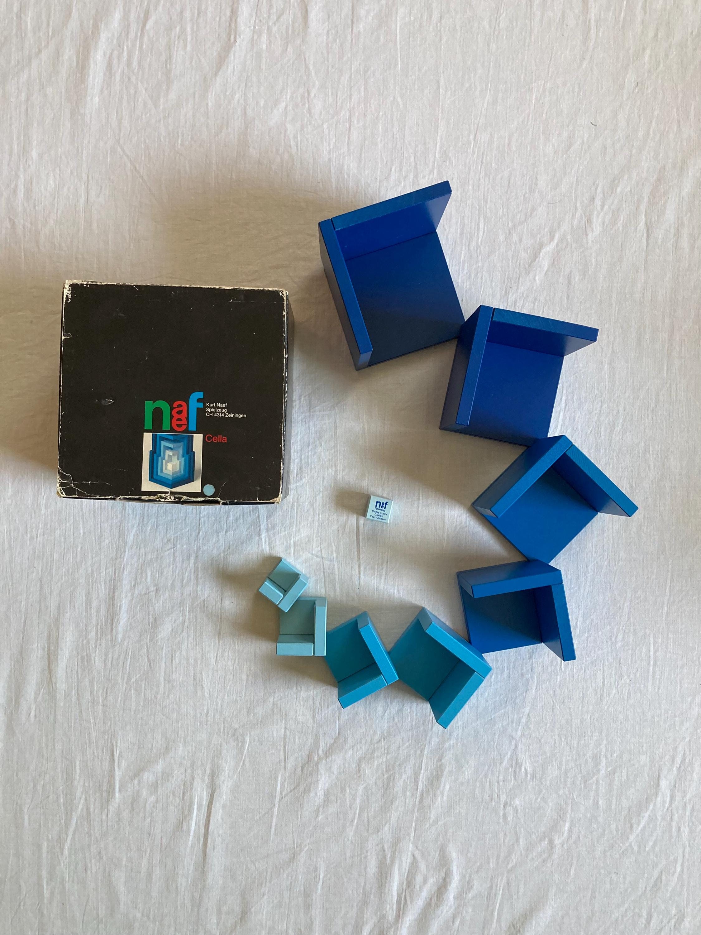 ネフ社　ツリア　vintage naef TREA PEER CLAHSEN Vintage Naef Spielzeug Blue Cella Swiss Made Design Peer Clahsen