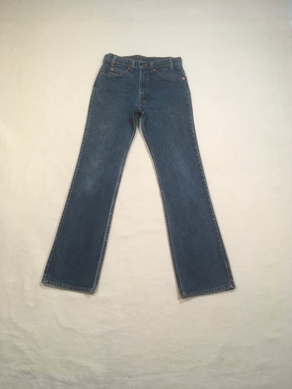 vintage levis 517 0217 blue jeans made in usa 30 … - image 2