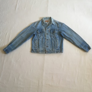 vintage levis 506 gemaakt in de VS blauw jeans truckerjack 4 pocket denimkleding