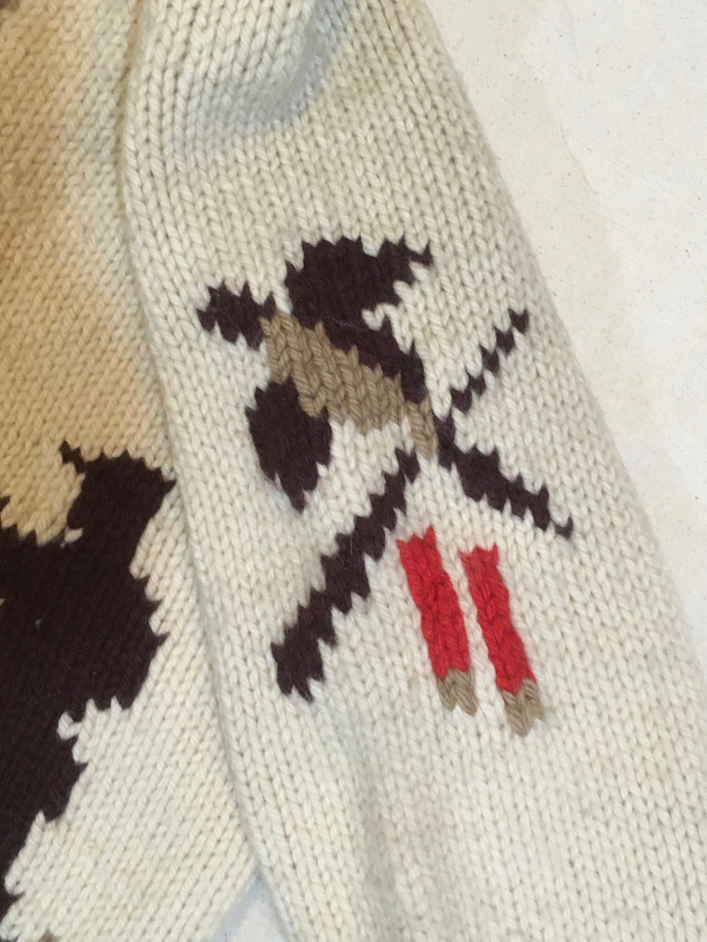 Vintage 50s Handmade Cardigan Shawl Collar Hand Knit Pheasant - Etsy