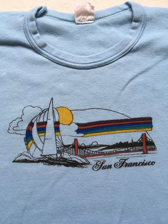 vintage 80s San Francisco cotton smith novelty t … - image 2