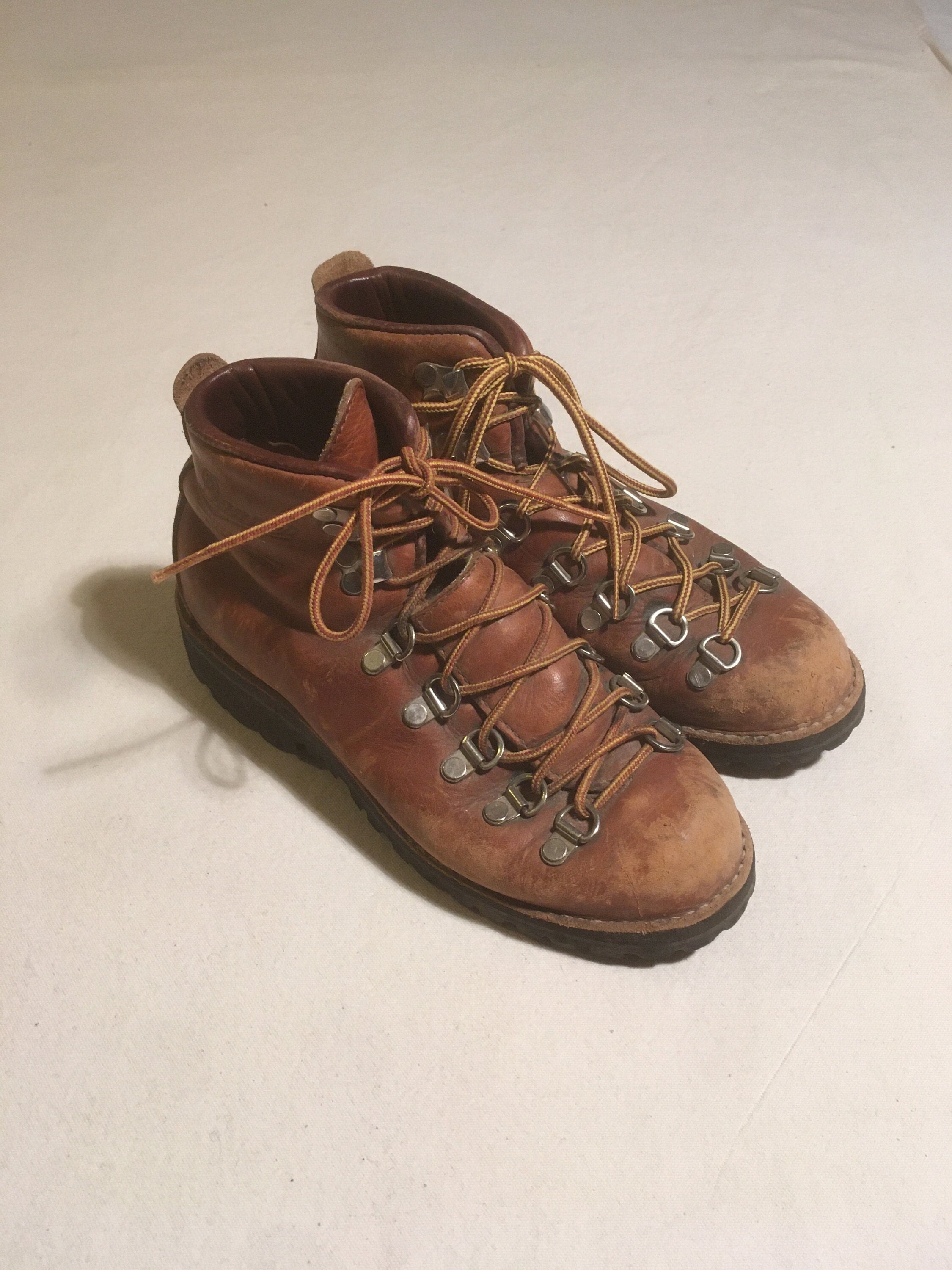 90s Y2K DANNER ダナー stitch trekking boots Vintage Danner Hiker Hiking Boots Gore-tex 90s Blue Lace Up
