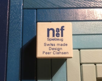 Vintage Naef Spielzeug Blue Cella Swiss Made Design Peer Clahsen
