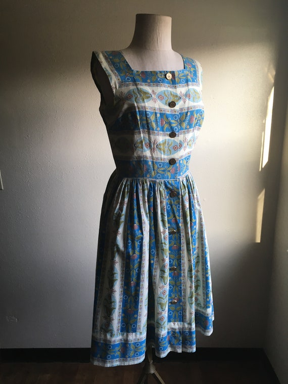 vintage 50s styled by loungees modernist floral pr
