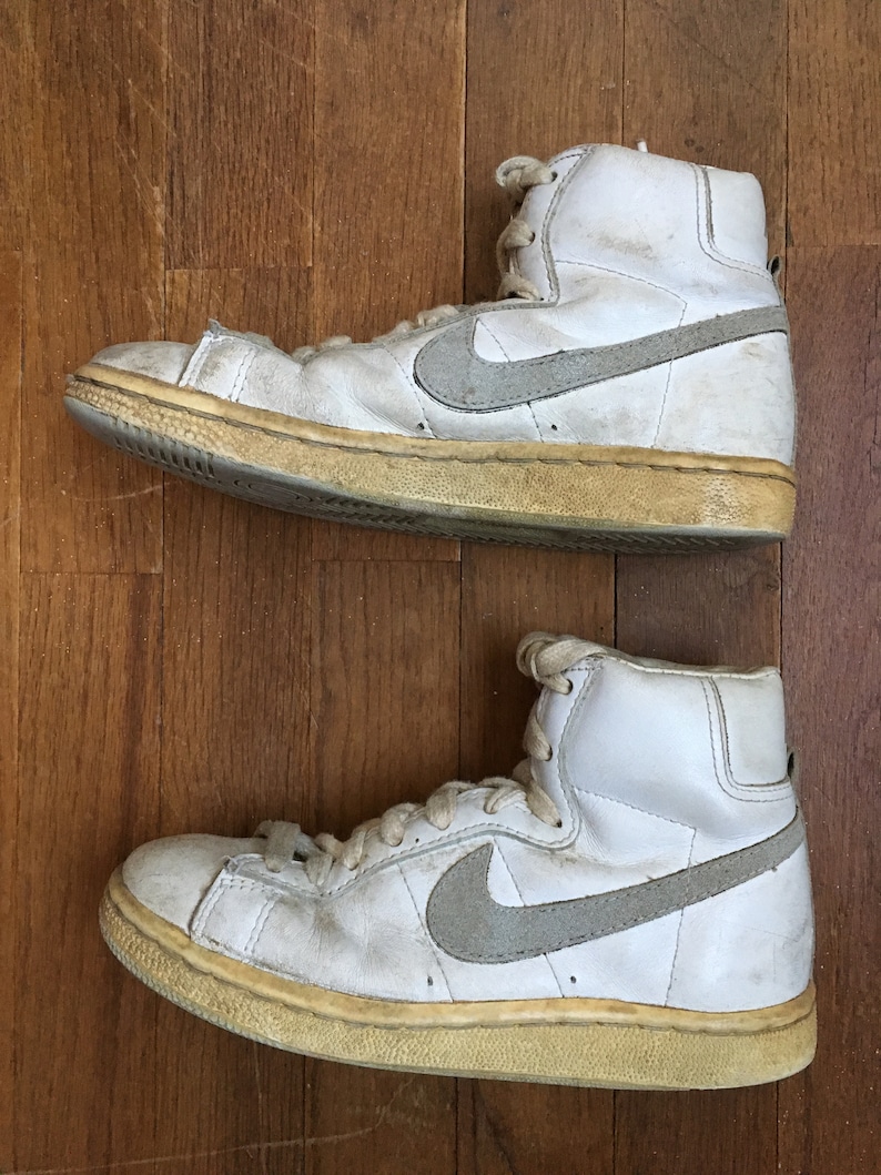 Vintage 80s nike penetrator hi top sneakers kids shoe size 3 | Etsy