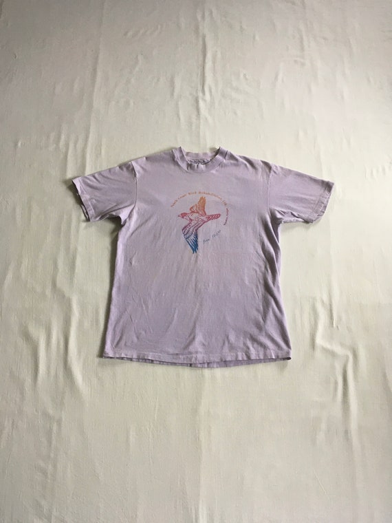 Vintage 80s Hanes Beefy T Shirt Ss South Coastal Bird