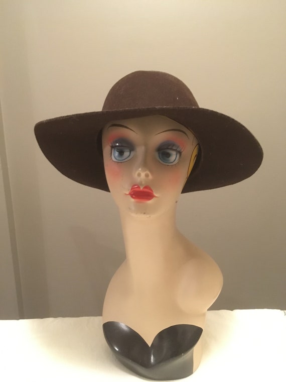 Vintage 60s Evelyn Varon Exclusive George W Bollman Co Dark 