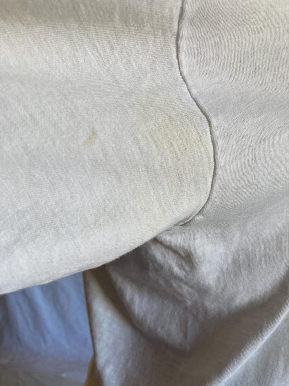 vintage distressed 80s t shirt ringer old mill run 1980 columbia daily union democrat View 6