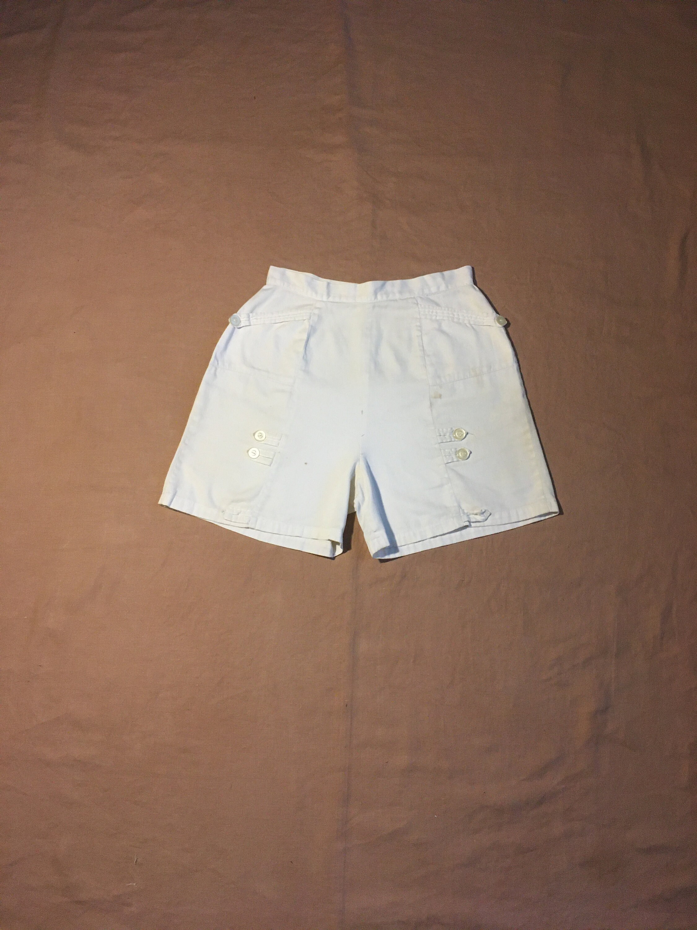 【Euro vintage】40s linen short pants 1940s Linen Shorts - Etsy