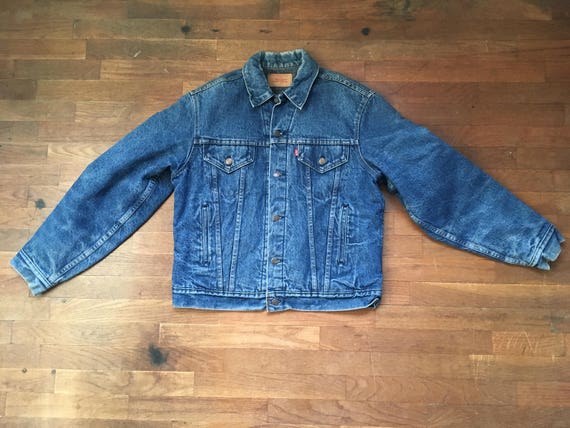 levi's lined trucker jacket