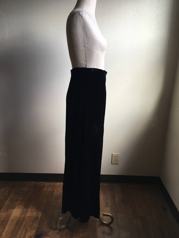 vintage 70s alex colman california high waist wid… - image 4