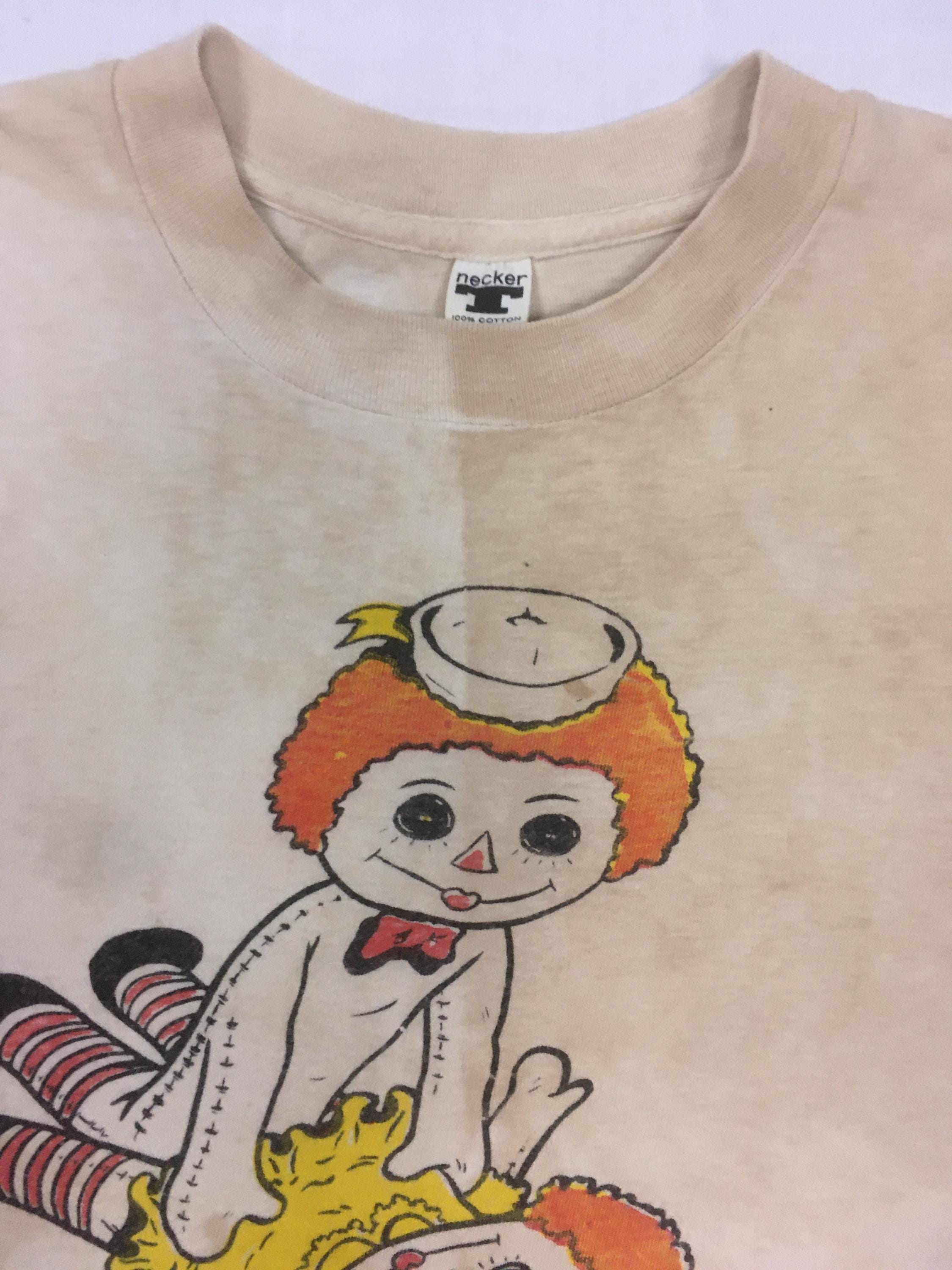 Vintage 70s Naughty Raggedy Ann Andy T Shirt Low Brow Sex Tee